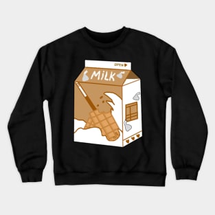 Chocolate milk Crewneck Sweatshirt